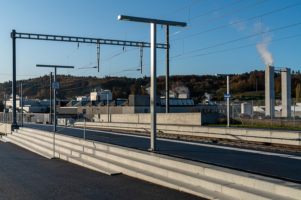 Gare à Courtepin