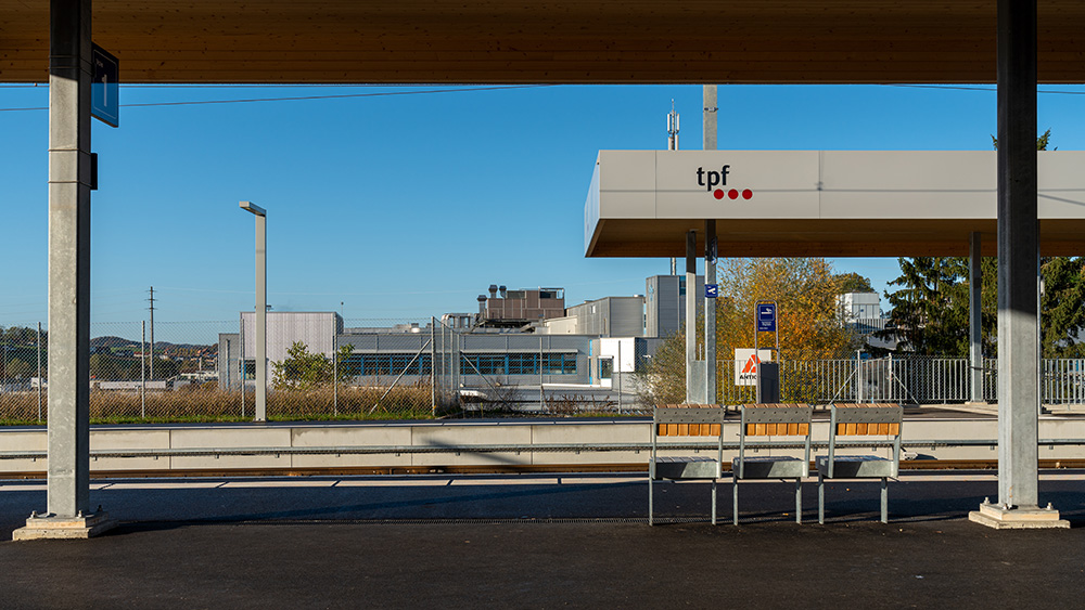 Gare à Courtepin