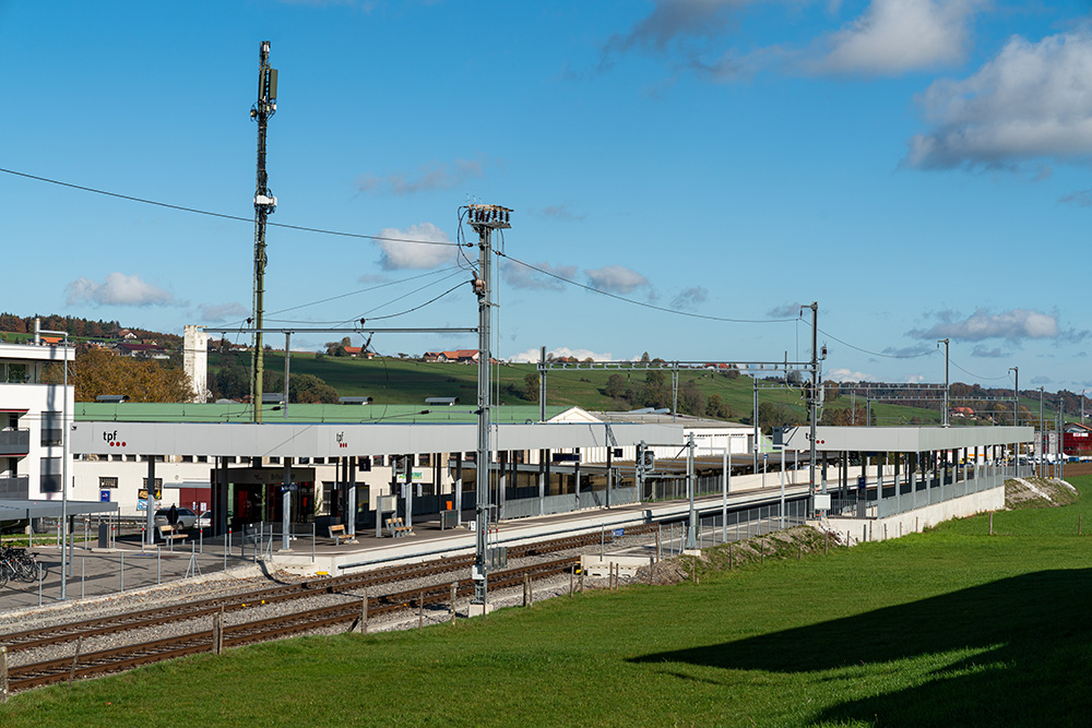 Bahnhof von Belfaux