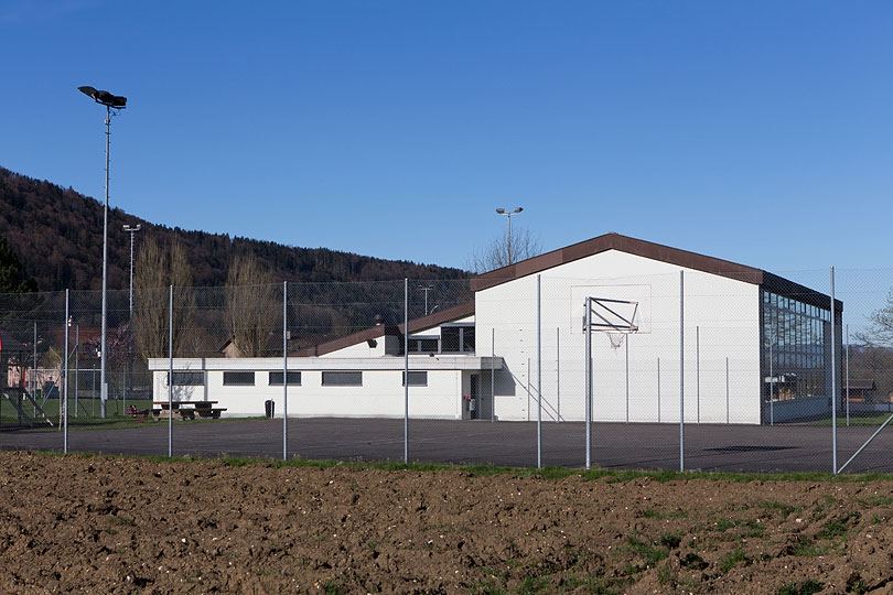 Halle de gymnastique à Mervelier