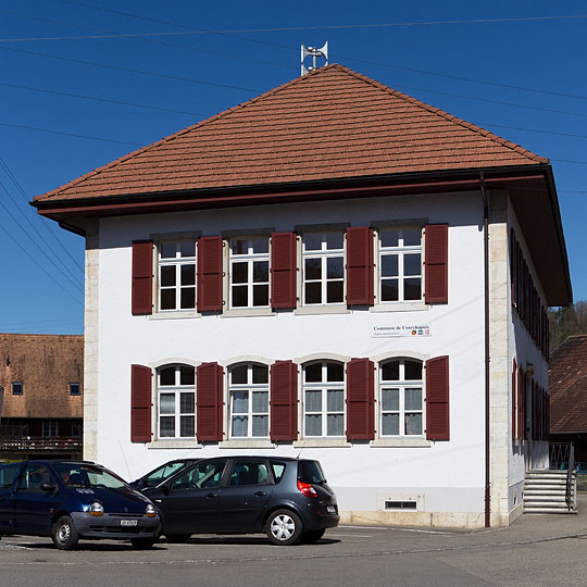 Administration communale à Courchapoix