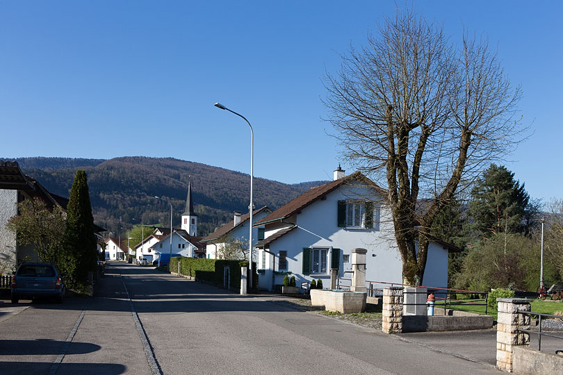 Rue Chavon-Dedos à Courrendlin