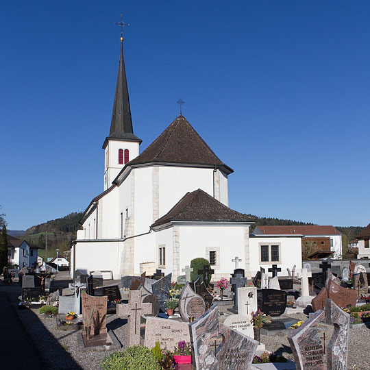 Eglise à Courrendlin