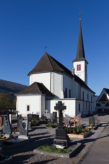 Eglise à Courrendlin