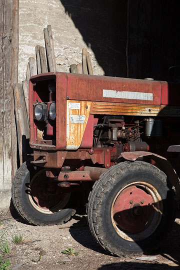 Tracteur à Courrendlin