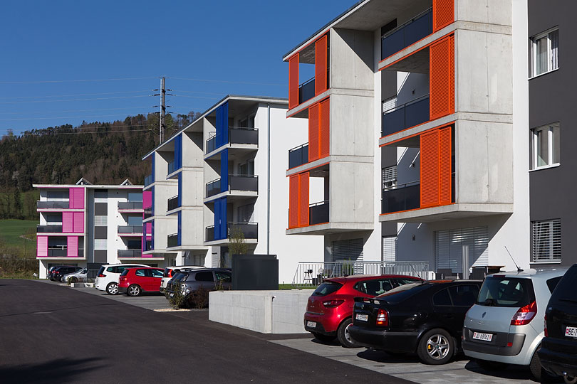 Rue de la Farrère à Courrendlin