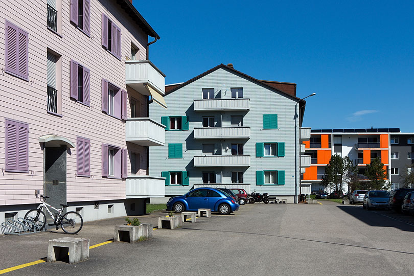 Rue de la Gare à Courrendlin