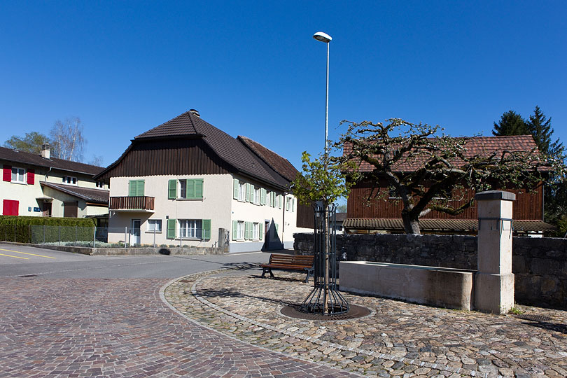 Rue du Cornat à Courrendlin