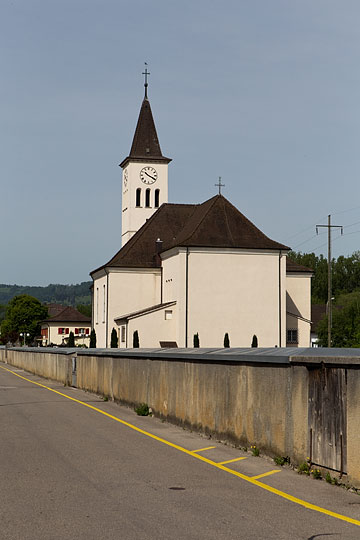 Eglise à Bassecourt