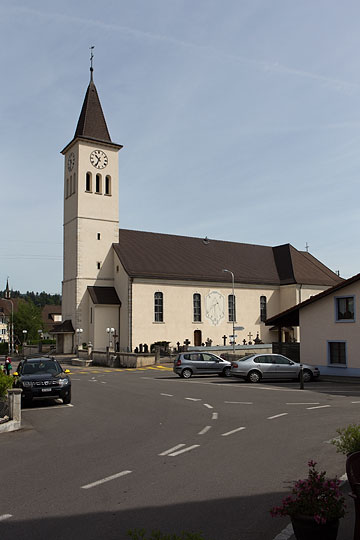 Eglise à Bassecourt