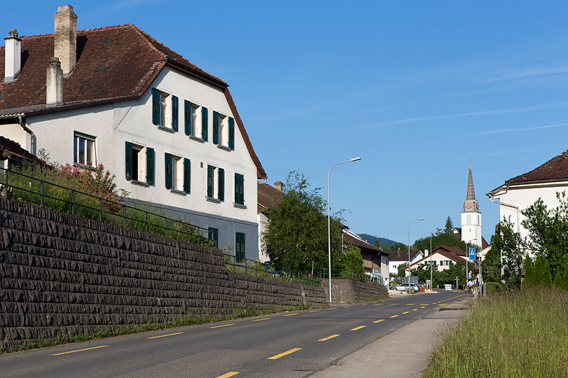 Rue de la Rauracie à Courfaivre