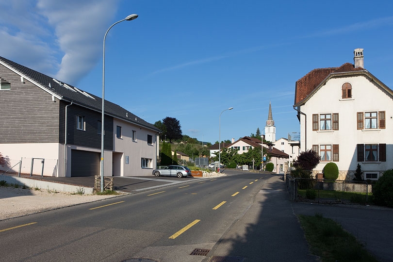 Rue de la Rauracie à Courfaivre