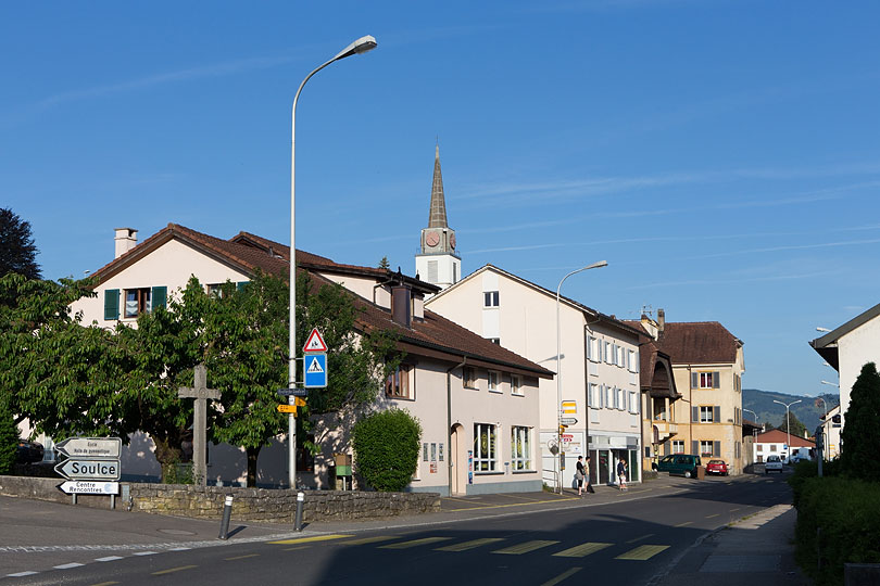 Rue de la Rauracie à Courfaivre