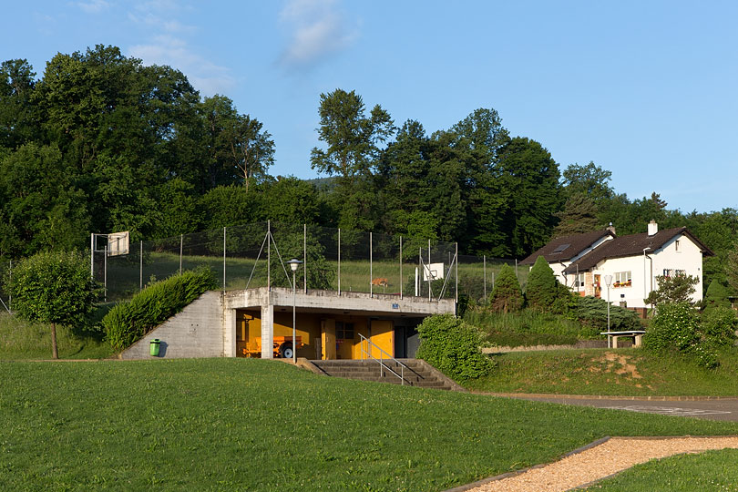 Terrain de sport à Courfaivre