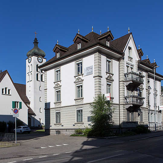 Bahnhofstrasse in Wolhusen