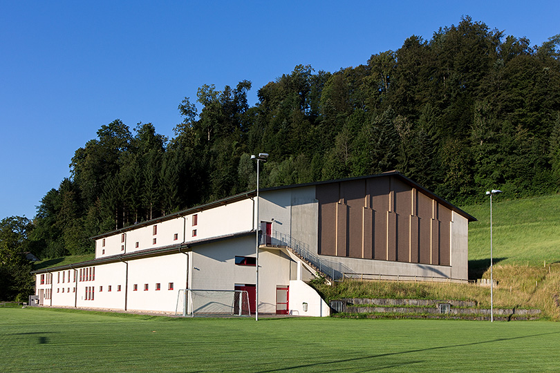 Sporthalle, Schulhaus Berghof in Wolhusen