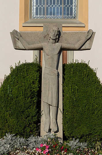 Friedhofskreuz in Menznau