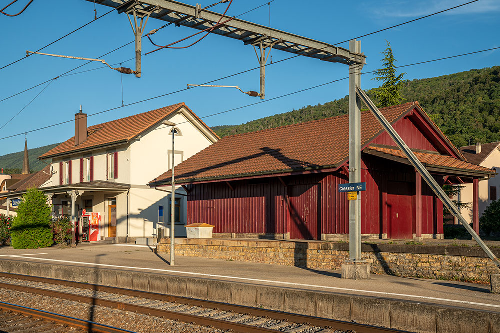 Gare à Cressier