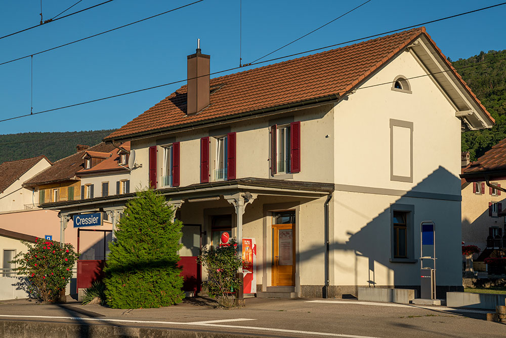 Gare à Cressier