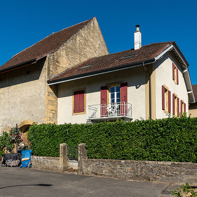 Le Bourg à Cornaux