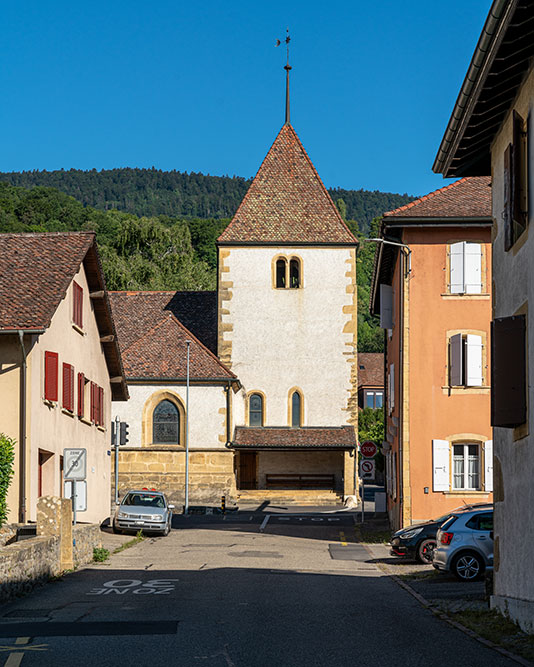 Le Bourg à Cornaux