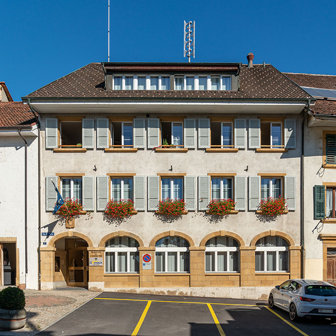 Maison de Commune à Cornaux