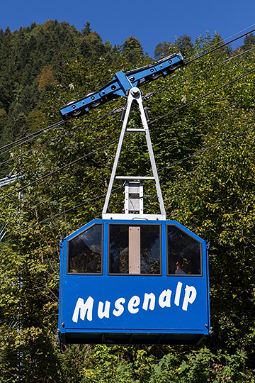 Luftseilbahn zur Musenalp