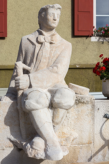 Schwarzbubenbrunnen in Nunningen