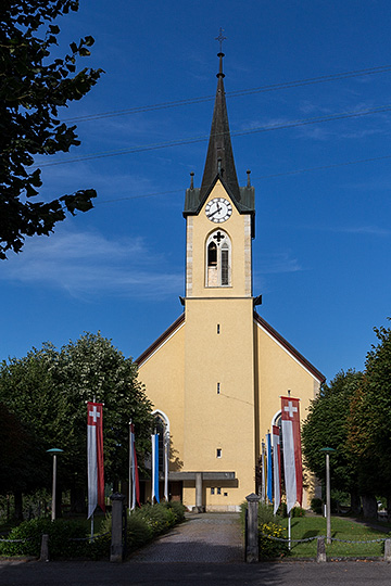 Kirche in Oberkirch, Zullwil und Nunningen