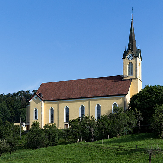 Pfarrkirche in Oberkirch, Zullwil