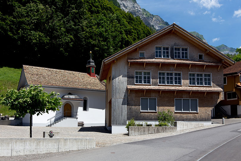 Kerchel Kapelle und Pfarrhelferhaus Muotathal