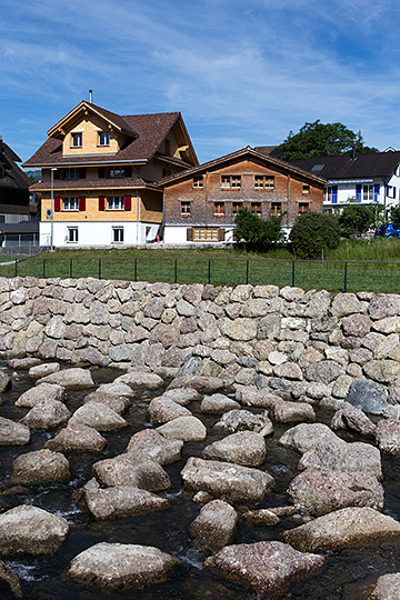 Bachbett der Steiner Aa