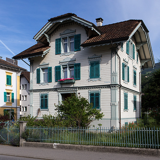 Bahnhofstrasse in Steinen SZ