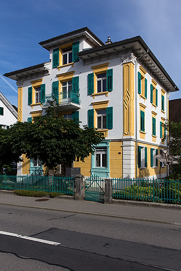 Bahnhofstrasse in Steinen SZ