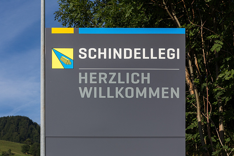 Willkommenstafel Schindellegi