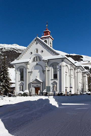 Pfarrkirche in Andermatt