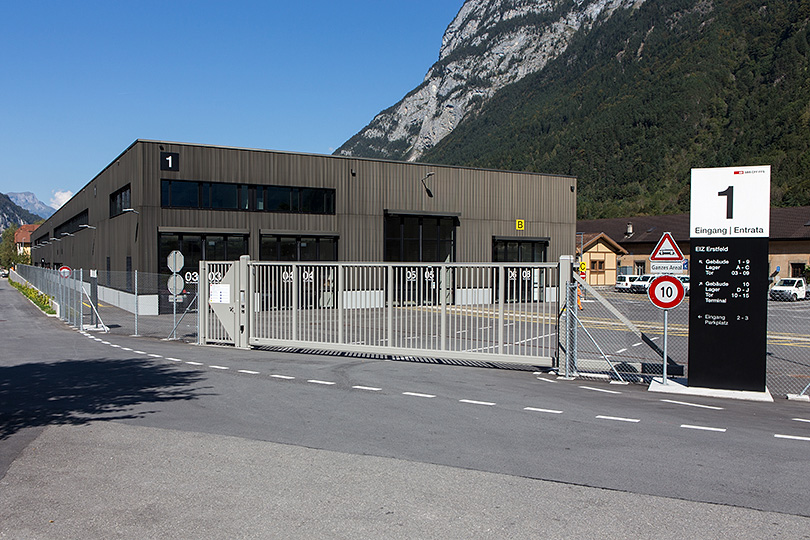 Depotanlage SBB in Erstfeld