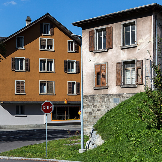 Trafostation der Gotthardbahn