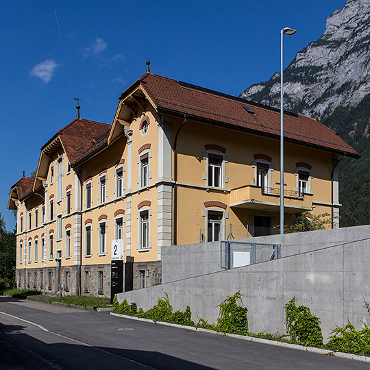 Depot-Dienstgebäude in Erstfeld