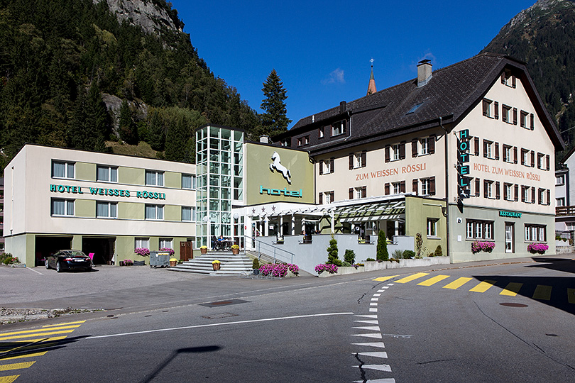 Hotel Weisses Rössli in Göschenen