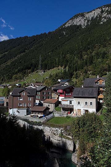 Unterdorf von Göschenen