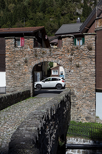 Zollbrücke in Göschenen