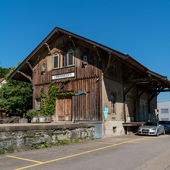 Güterschopf der SBB in Oberrieden