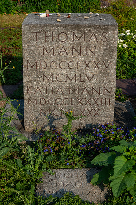 Grabstätte von Thomas und Katia Mann