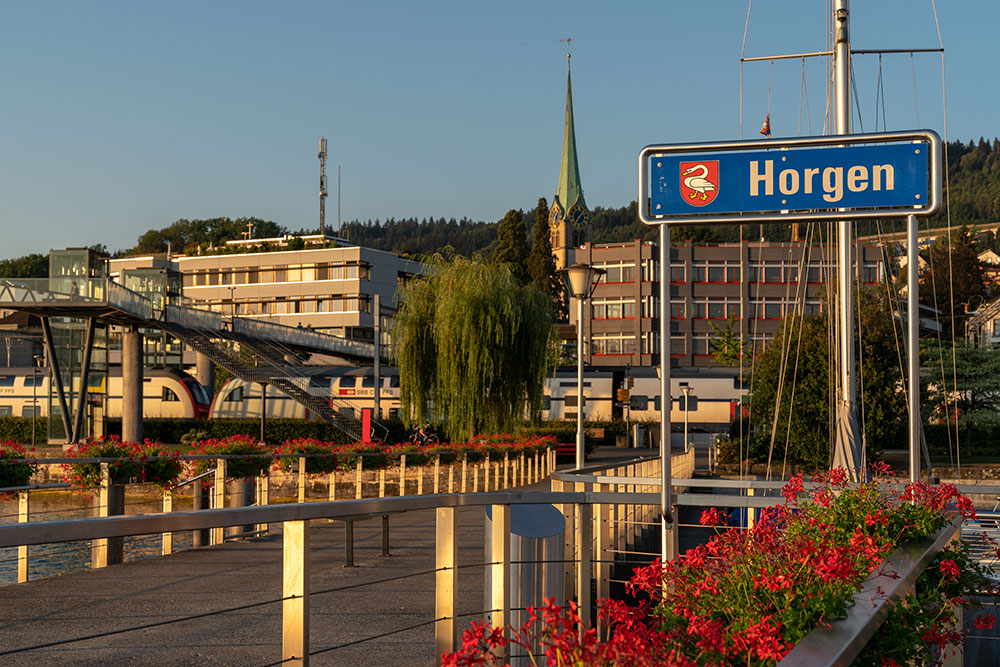 Schiffstation in Horgen