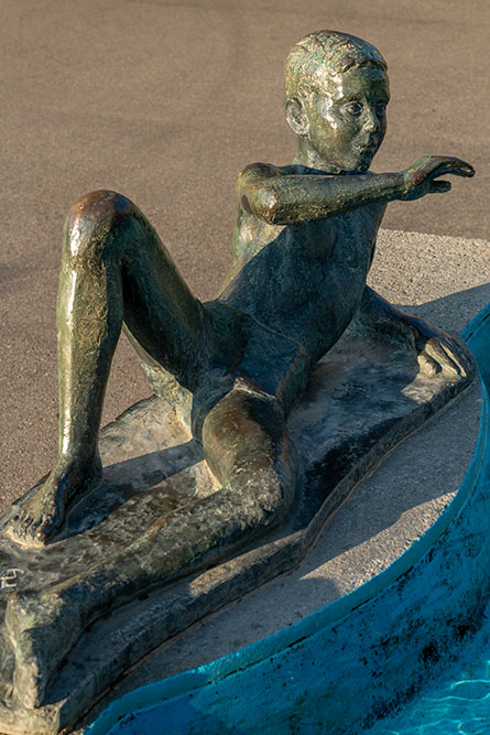 Bronzeskulptur in Horgen