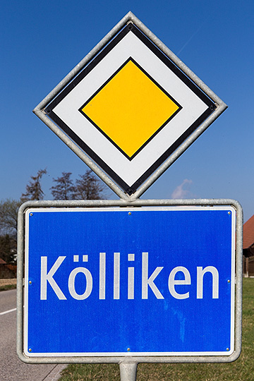 Ortstafel Kölliken