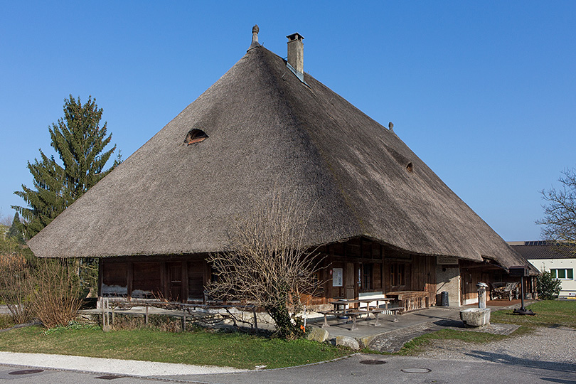 Strohdachhaus in Kölliken