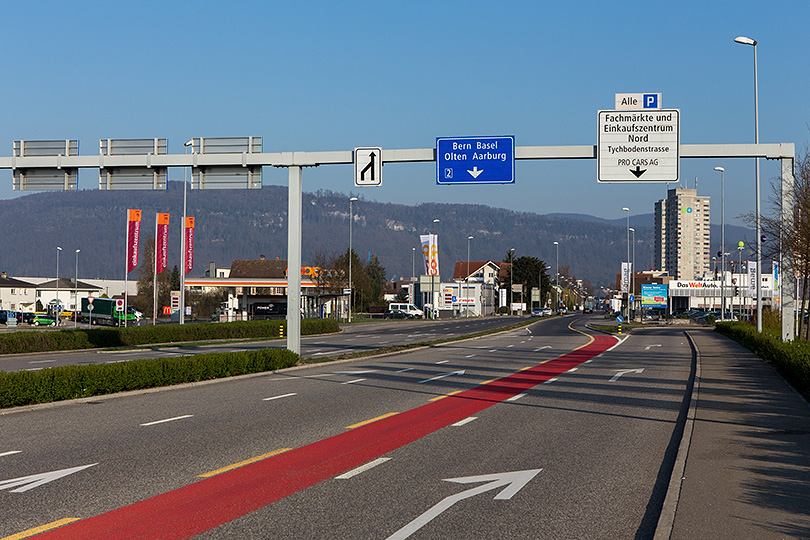 Luzernerstrasse in Oftringen