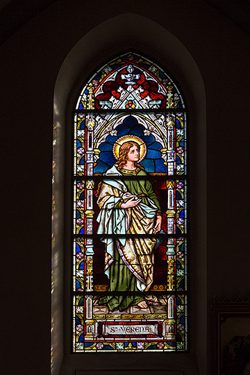 Kirchenfenster in der Pfarrkirche von Boswil